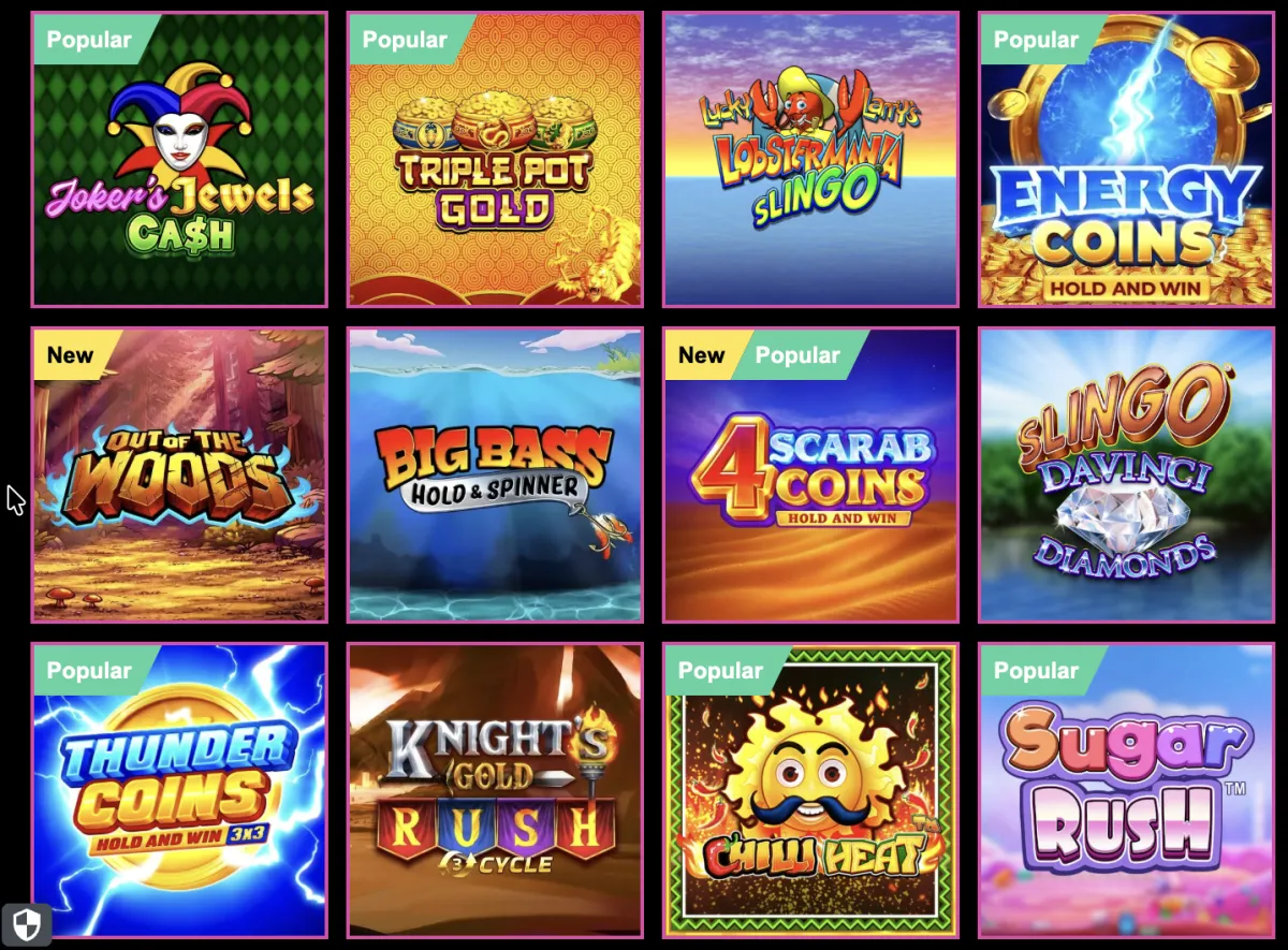 Popular LN Slots